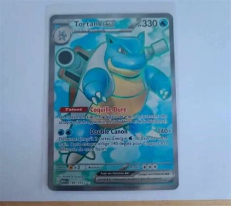 CARTE POKÉMON 151 Tortank ex Full art 184 165 NEUF EUR 53 00 PicClick FR