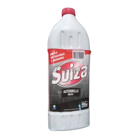 Cera Liquida Para Piso Suiza Autobrillo Negro Ml