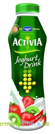 Danone Activia Joghurt Drink Erdbeer Kiwi Preis Angebote Kalorien