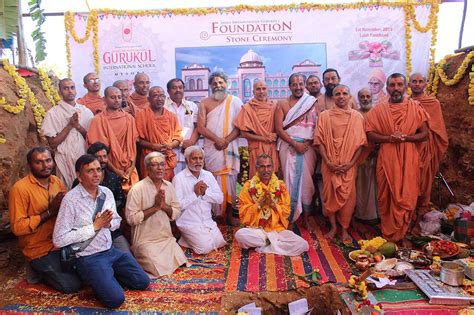 Foundation stone ceremony of Shree Swaminarayan Gurukul Mysore - Shree ...