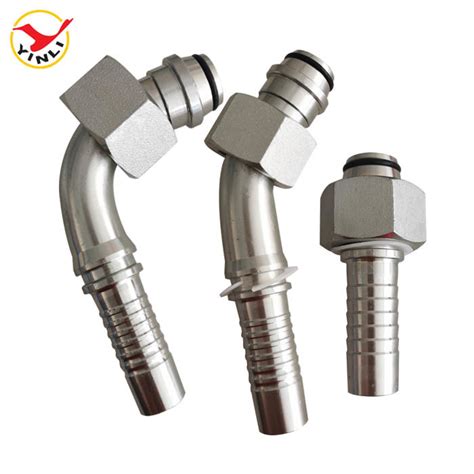 Manufacturer High Pressure Crimp Jic Bsp Bspt Npt Metric Orfs Sae