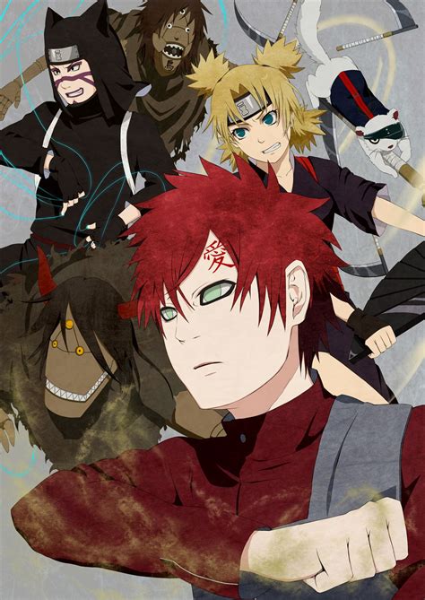Sand Siblings654991 Zerochan Gaara Fotos De Naruto Shippuden