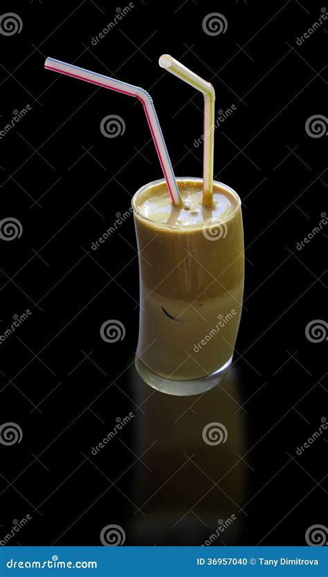 Frappe Glass Stock Photo Image Of Frappuccino Chocolate 36957040