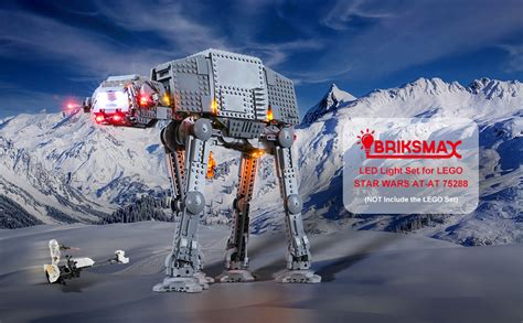 Briksmax Led Lighting Kit For At At Compatible With Lego