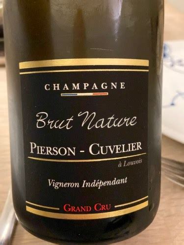 Pierson Cuvelier Brut Nature Champagne Grand Cru Vivino