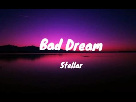 Stellar Bad Dream Infinite Lyrics YouTube