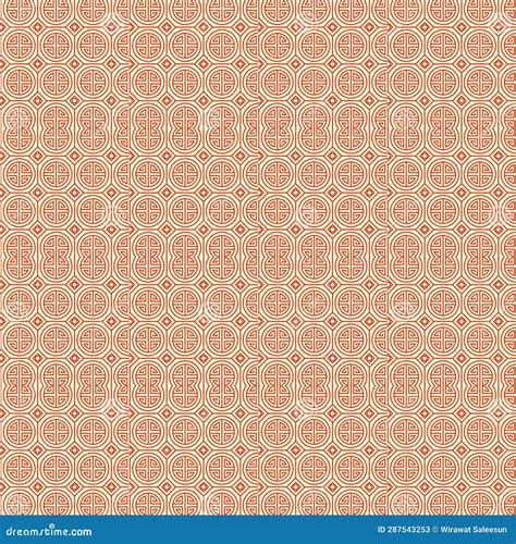 Fabric Pattern Samples Asian Pattern Stock Illustration Illustration