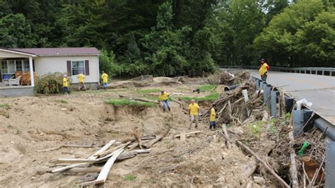 Hundreds Of Latter Day Saints Volunteer In Eastern Kentucky Flood Recovery Effo