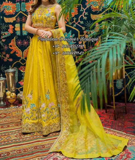 Latest Lehenga Choli Design Punjaban Designer Boutique