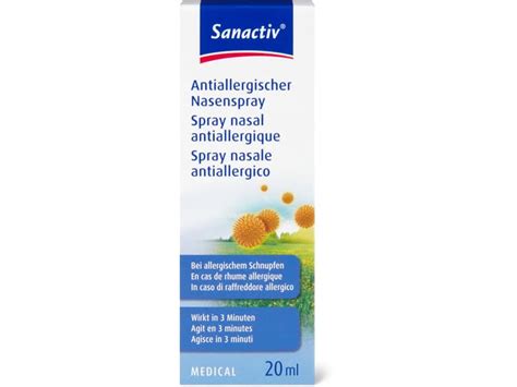 Kaufen Sanactiv Medical Antiallergischer Nasenspray Bei