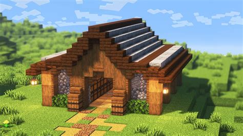 Minecraft Small Starter Storage House Tutorial 1 19 Minecraft Small