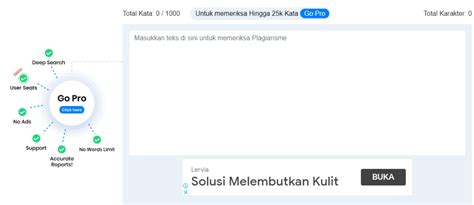 Situs Web Untuk Cek Plagiarisme Gratis Online Mudah Akurat