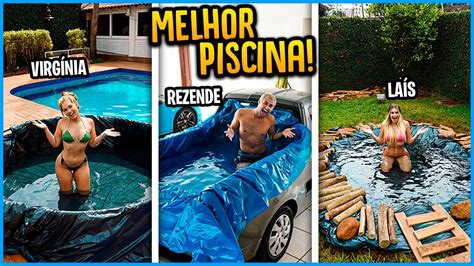 Quem Faz A Melhor Piscina Com Itens Da Casa Nova Ganha 5000 R