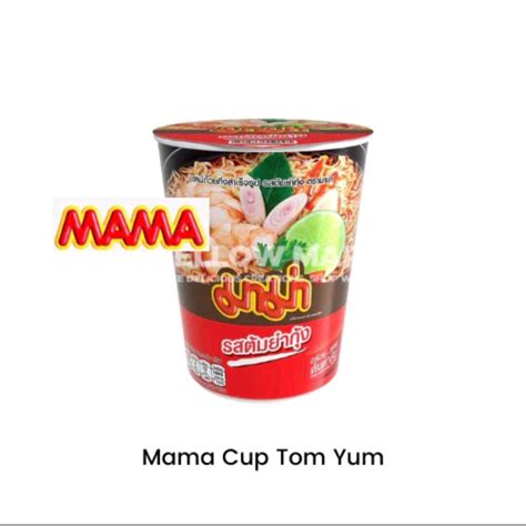 Thailand Mama Instant Cup Noodles Shrimp Tom Yam Shrimp TomYam Shrimp