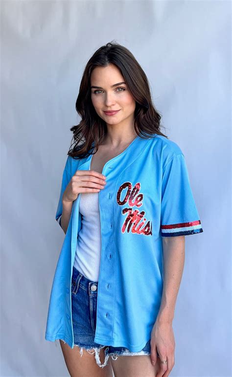 Ole Miss Baseball Uniform Sparkle City Co