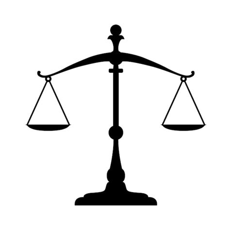 Premium Vector | Simple Justice Scales Legal Law logo design