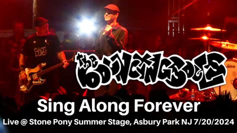 The Bouncing Souls Sing Along Forever Live Stone Pony Summer Stage