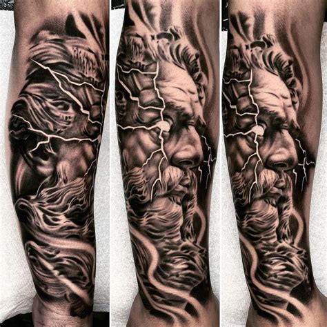 Glorious Ancient Greek God Tattoo Ideas Greek God Tattoo Greek