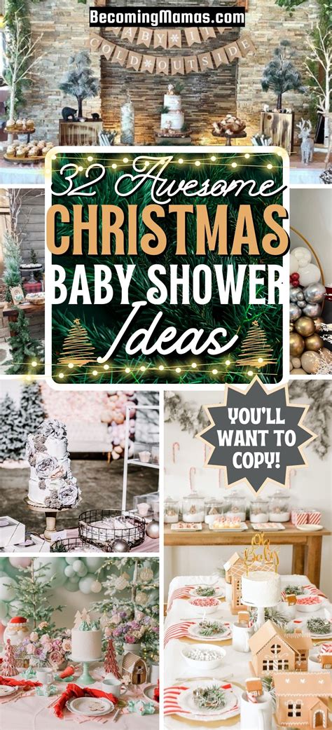 32 Irresistibly Adorable Christmas Baby Shower Ideas For 2025