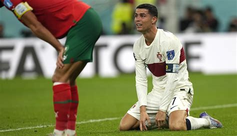 Momen Pilu Ronaldo Menangisi Kegagalan Di Piala Dunia Terakhirnya