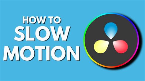 How To Do Slow Motion In Davinci Resolve Slow Down Video Footage Davinci Resolve Tutorial