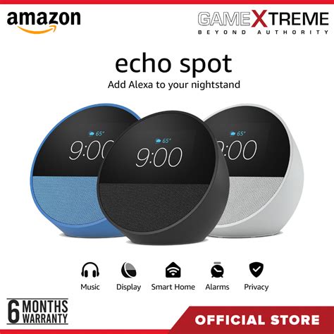 amazon echo spot speaker  release  vibrant sound  alexa