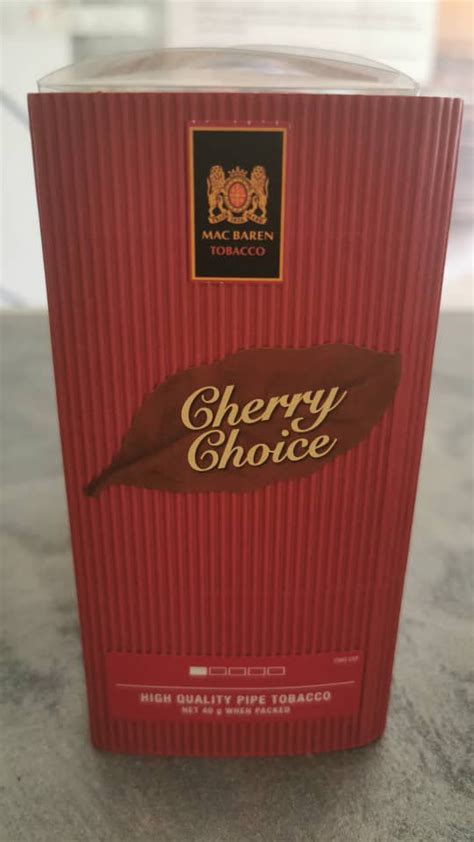 MAC BAREN CHERRY PIPE TEMBAKAU JAWA CAP TANGAN