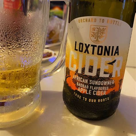 Loxtonia Cider African Sundowner Baobab Flavoured Apple Cider Reviews