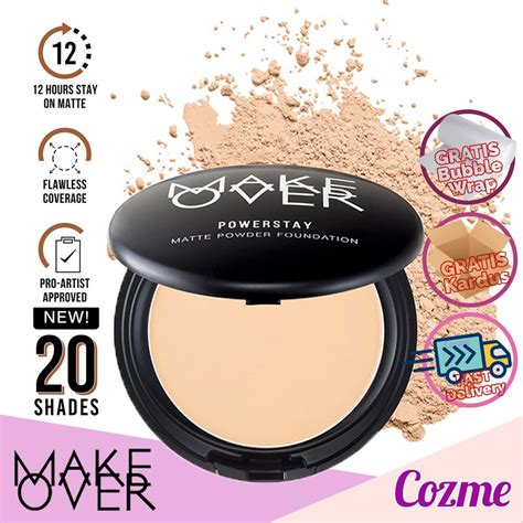 Harga Bedak Make Over Powerstay Matte Powder Foundation Homecare