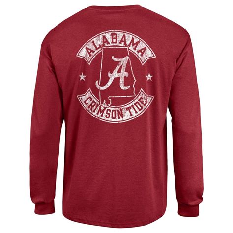 Alabama Crimson Tide Homecoming Long Sleeve T Shirt Alabama Long