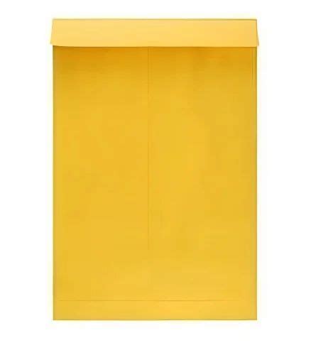 Paper Plain Yellow Laminated Envelope At Rs Piece Laminated