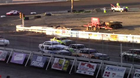 Nodak Speedway Imca Hobby Stock A Main 6 25 17 Youtube