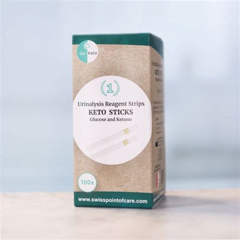 Keto Sticks Strisce Chetone Glucosio Urine Go Keto