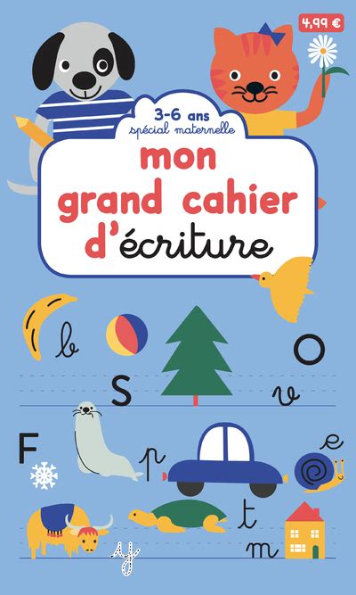 Mon grand cahier décriture Spécial maternelle Interforum Canada