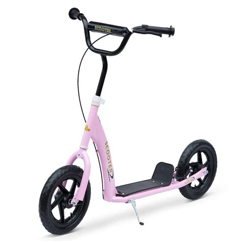 HOMCOM Trotinete para Crianças acima de 5 anos Scooter de 2 Rodas