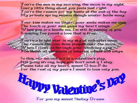 free funny valentine poems