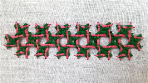 Gujrati Border Design Gujrati Stitch Kutch Work New Border Pattern