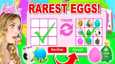 This Server Trades The Rarest Eggs In Adopt Me Roblox Youtube