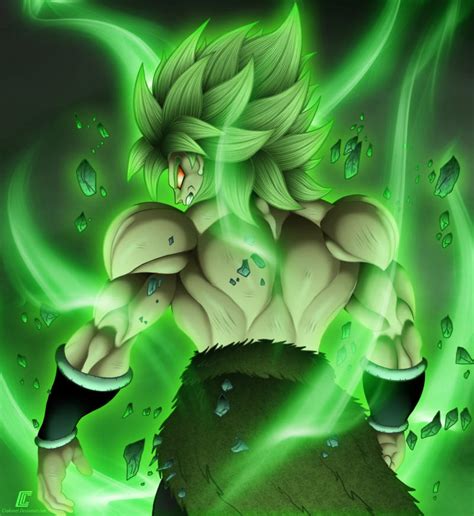 fan art  dbs broly ssjl  crakower  deviantart