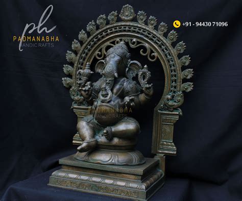 Lord Ganesha Bronze Statue – Padmanabha Handicrafts