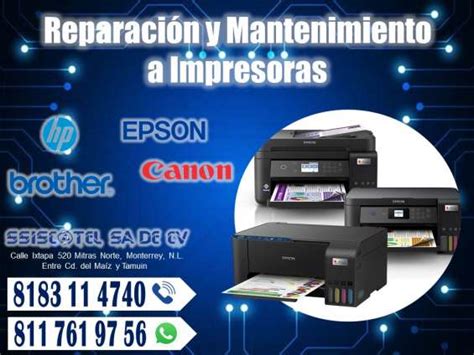 Servicio De Mantenimiento Y Reparaci N A Impresoras En Mitras En