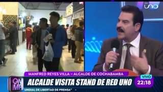 Cochabamba El Alcalde Manfred Reyes Villa Destac Que La Fexco