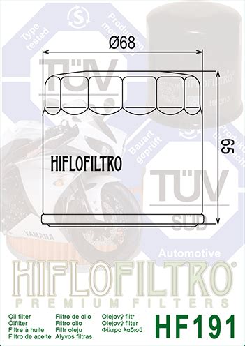 Oil Filter HF191 CafeRacerWebshop