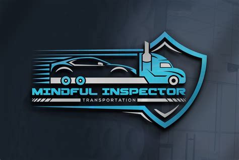 Transportation Company Logo with Car