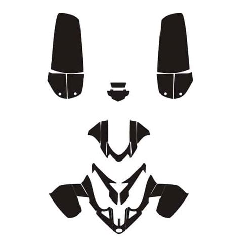 Polaris Predator 500 Quad Vector Template Store