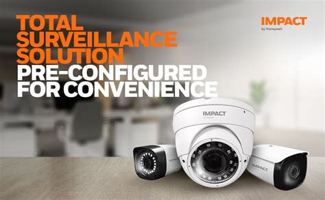 Buy Impact By Honeywell Mp Wired Outdoor Bullet Security Camera I