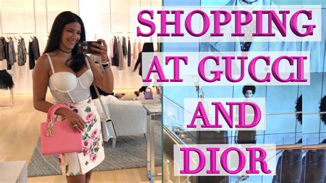 Lux Shopping Vlog In Miami Dior Event And Gucci Eye Candy Ericas Girly World Youtube