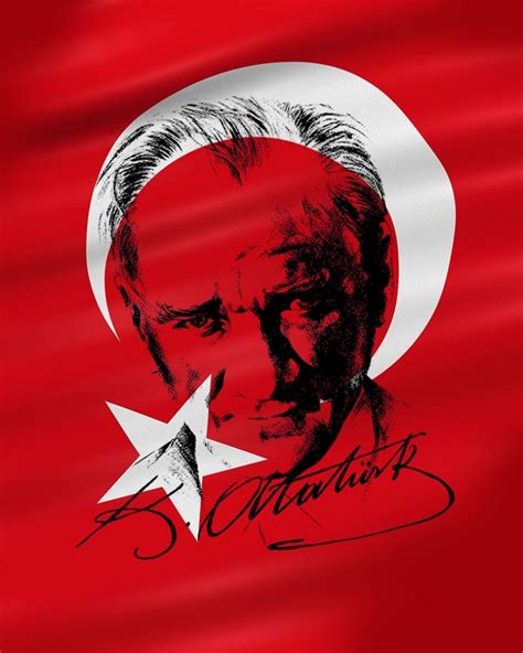 Atatürk Ve Türk Bayrağı Duvar Kağıtları