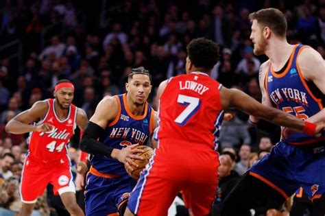 Nba Playoffs Preview Knicks Vs Ers New York Look To Move Past