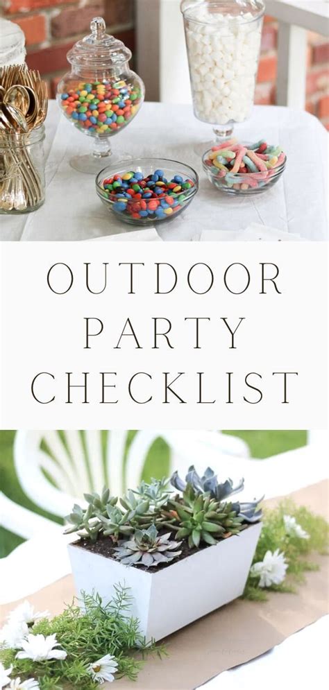 Event Planning Checklist For A Successful Outdoor Party In